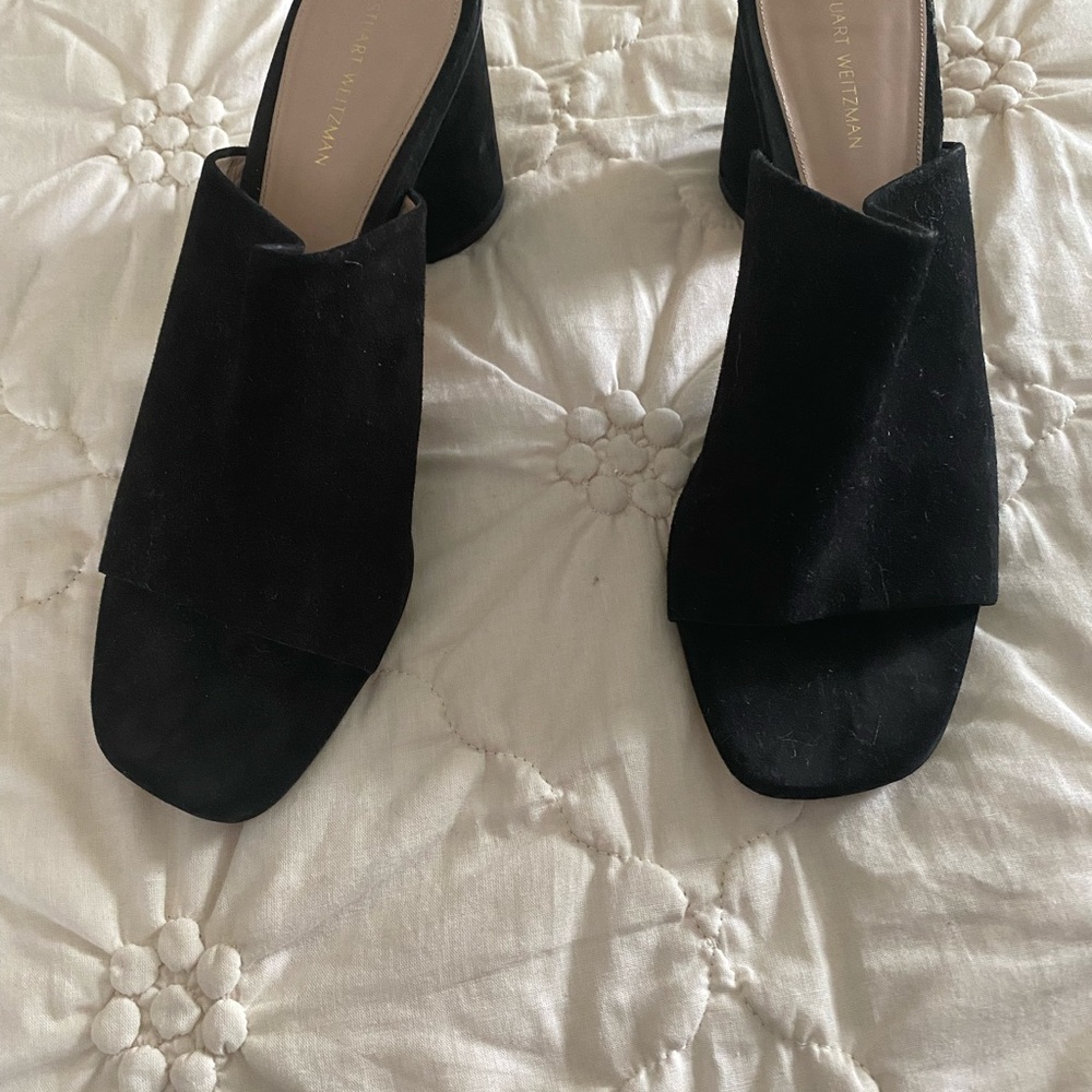 Stuart Weitzman Slides- Worn Once. - image 2